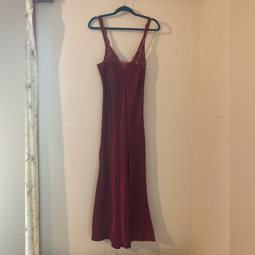 Maroon Victoria’s Secret Nightgown